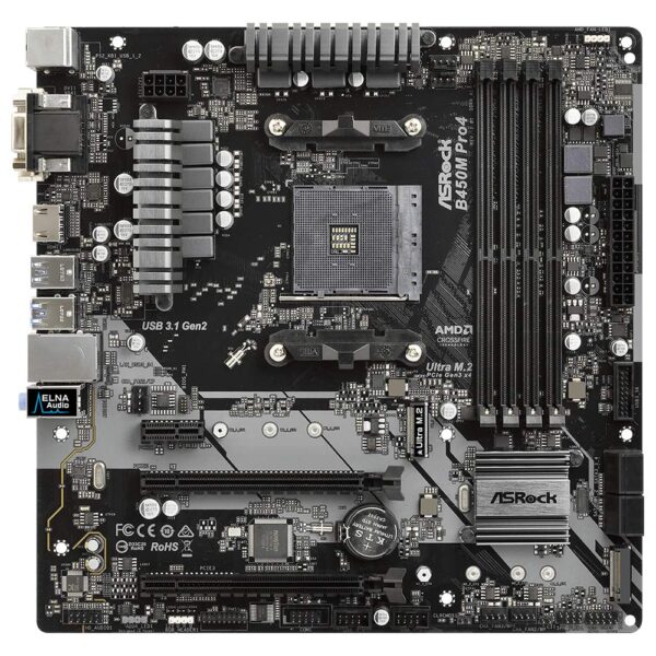 ASRock B560M Pro4/AC (Wi-Fi) - Techpc7