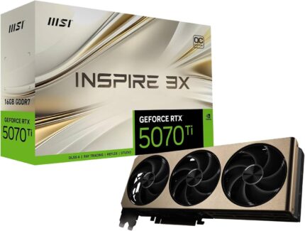 MSI RTX 5070 Ti Inspire 3X OC Plus 16GB GDDR7