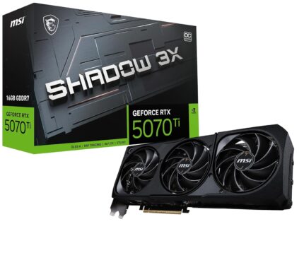 MSI RTX 5070 Ti Shadow 3X OC 16GB GDDR7