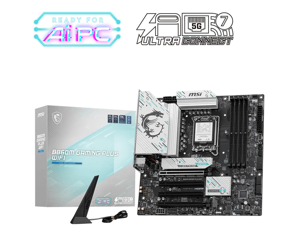 Brand MSI Socket LGA 1851 Chipset B860 Memory Type DDR5 Form Factor M ...