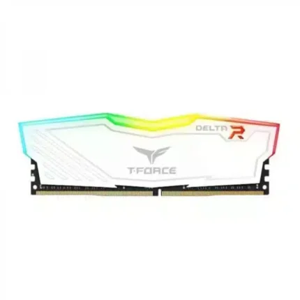 TeamGroup T-Force Delta RGB 8GB (8GBx1) DDR4 CL16 3200MHz (White)
